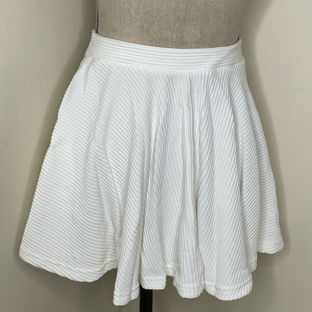 ASOS White Skater Skirt